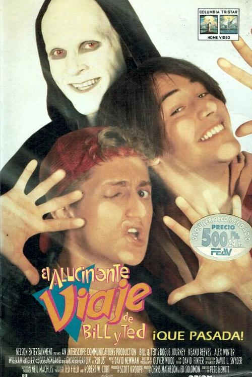 Bill &amp; Ted&#039;s Bogus Journey - Argentinian Movie Poster