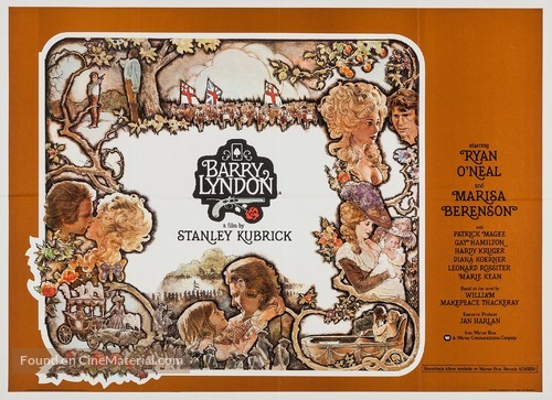 Barry Lyndon - British Movie Poster