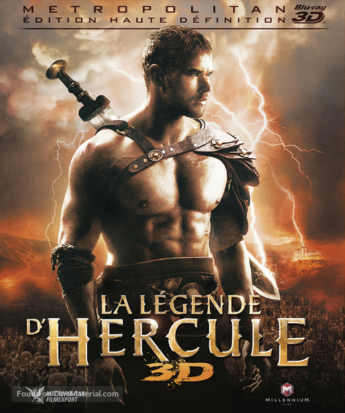 The Legend of Hercules - French Blu-Ray movie cover