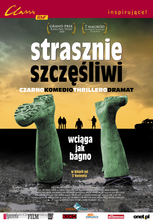Frygtelig lykkelig - Polish Movie Poster
