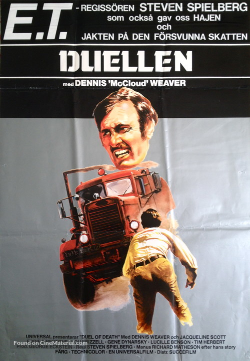 Duel - Swedish Movie Poster