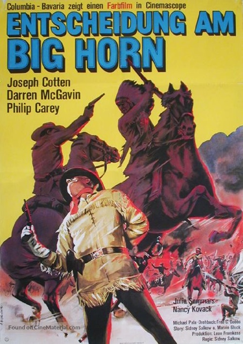 The Great Sioux Massacre - German Movie Poster
