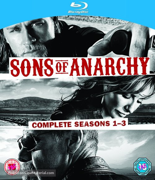 &quot;Sons of Anarchy&quot; - British Blu-Ray movie cover