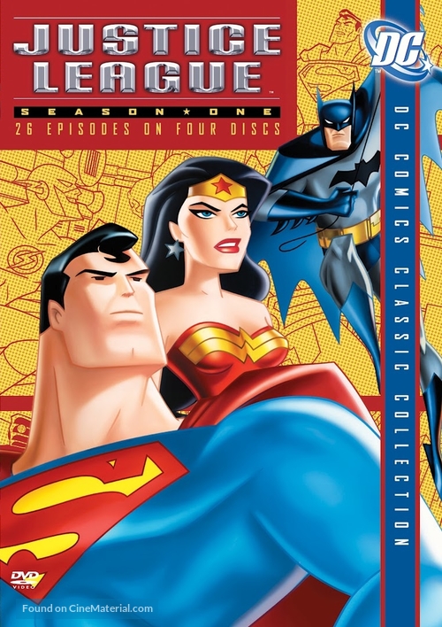 &quot;Justice League&quot; - DVD movie cover