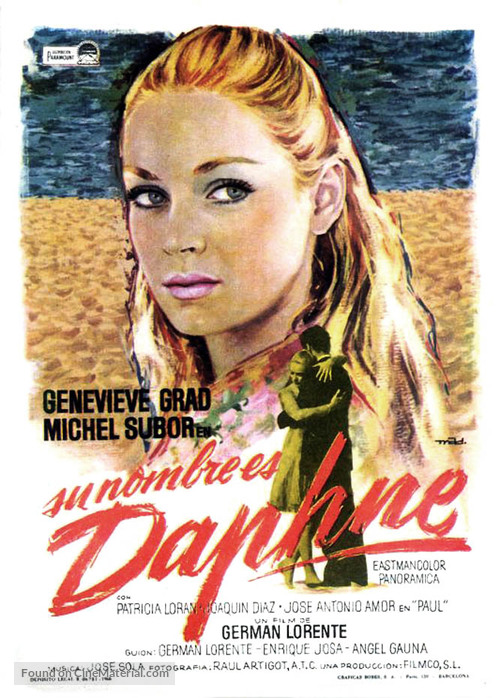 Su nombre es Daphne - Spanish Movie Poster