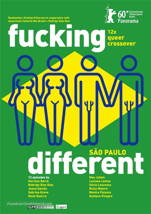 Fucking Different S&atilde;o Paulo - German Movie Poster