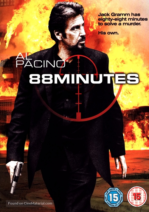 88 Minutes - British Movie Cover