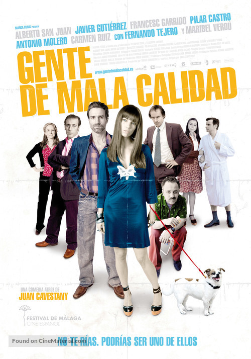 Gente de mala calidad - Spanish Movie Poster