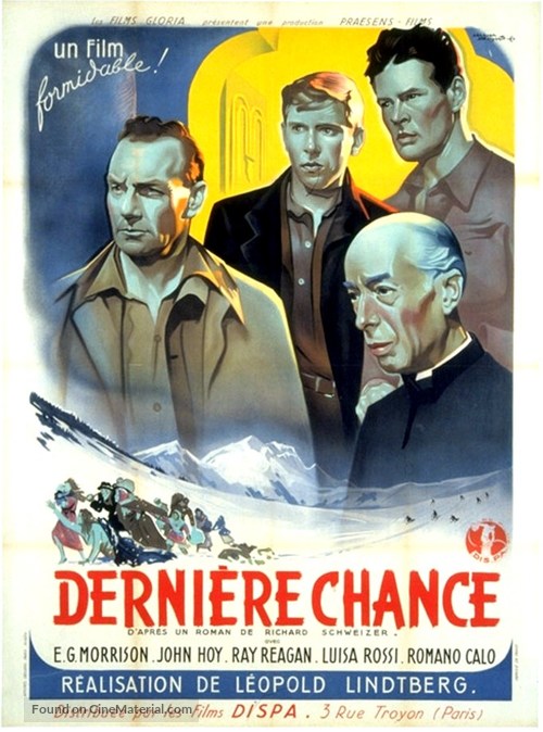 Die letzte Chance - French Movie Poster