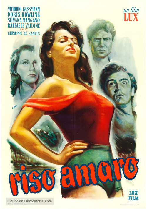 Riso amaro - Italian Movie Poster