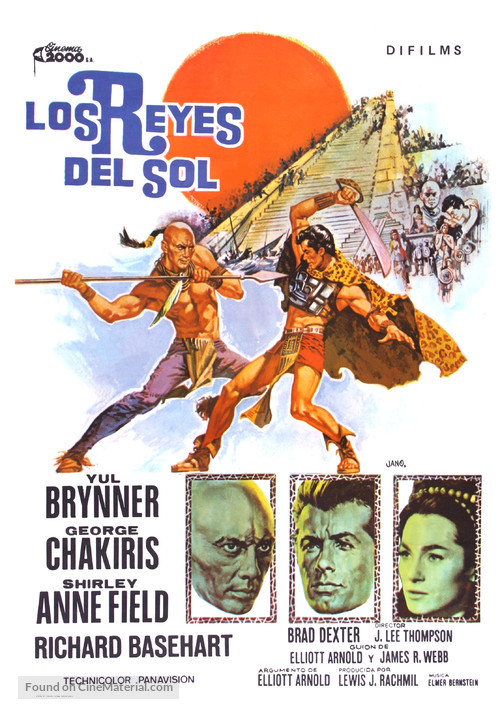 Kings of the Sun - Spanish Movie Poster