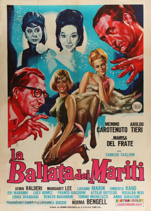 La ballata dei mariti - Italian Movie Poster