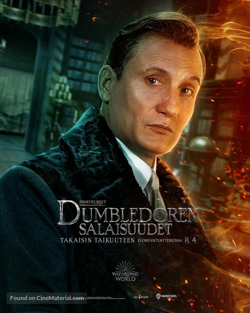 Fantastic Beasts: The Secrets of Dumbledore - Finnish Movie Poster