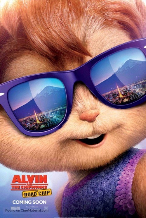 Alvin and the Chipmunks: The Road Chip - Movie Poster