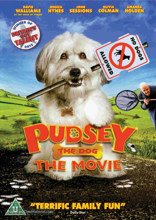 Pudsey the Dog: The Movie - British DVD movie cover