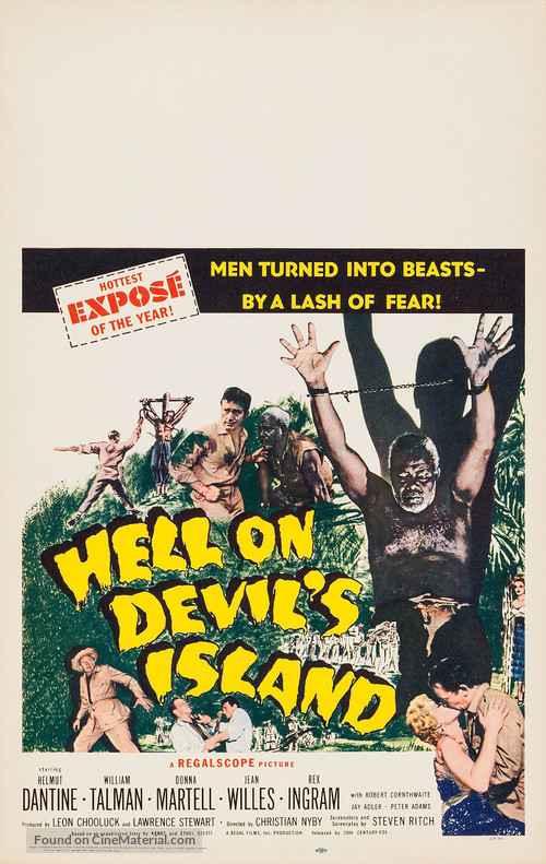 Hell on Devil&#039;s Island - Movie Poster