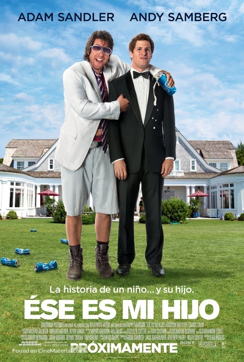 That&#039;s My Boy - Mexican Movie Poster