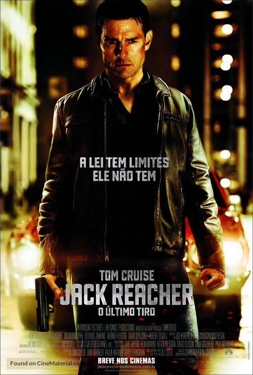 Jack Reacher - Brazilian Movie Poster