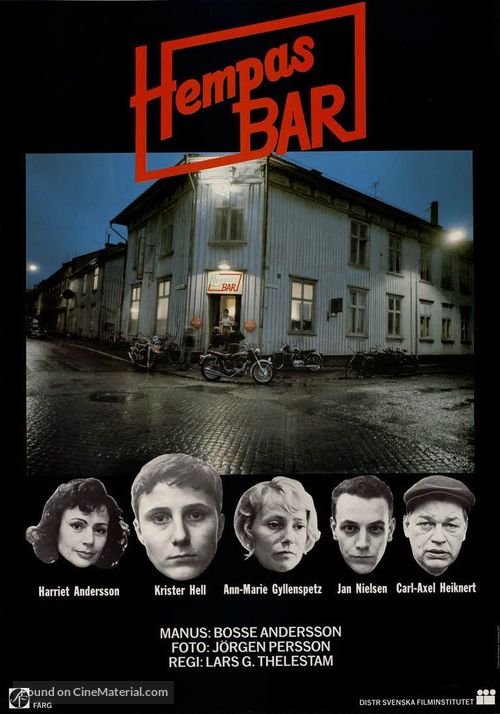 Hempas bar - Swedish Movie Poster