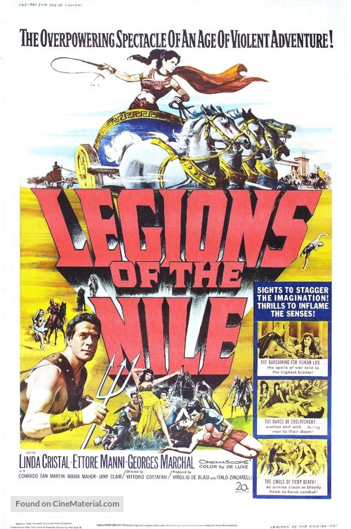 Le legioni di Cleopatra - Movie Poster