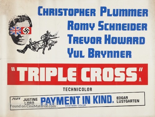Triple Cross - British Movie Poster