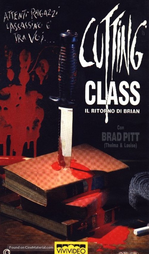 Cutting Class - Italian VHS movie cover