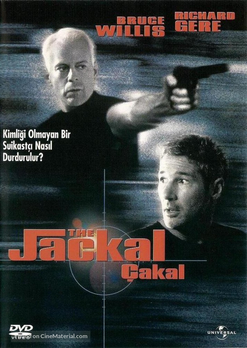 The Jackal - Turkish DVD movie cover