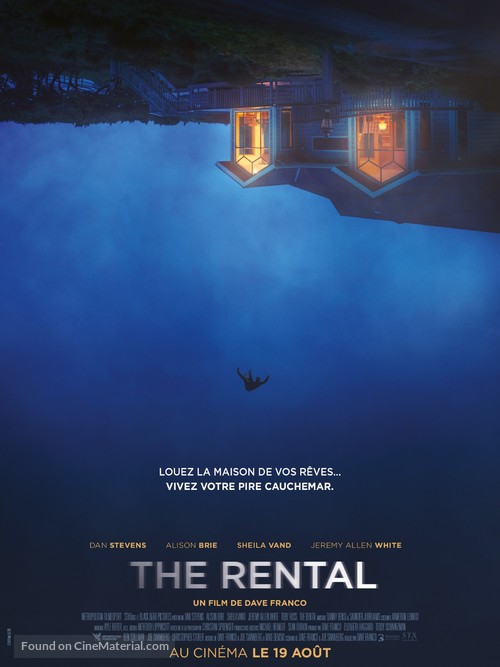 The Rental - French Movie Poster