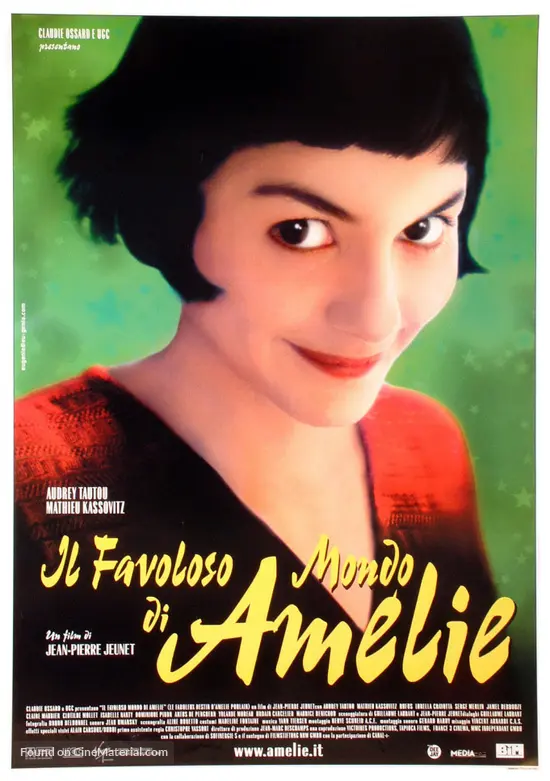 Le fabuleux destin d'Amélie Poulain (2001) Italian movie po...