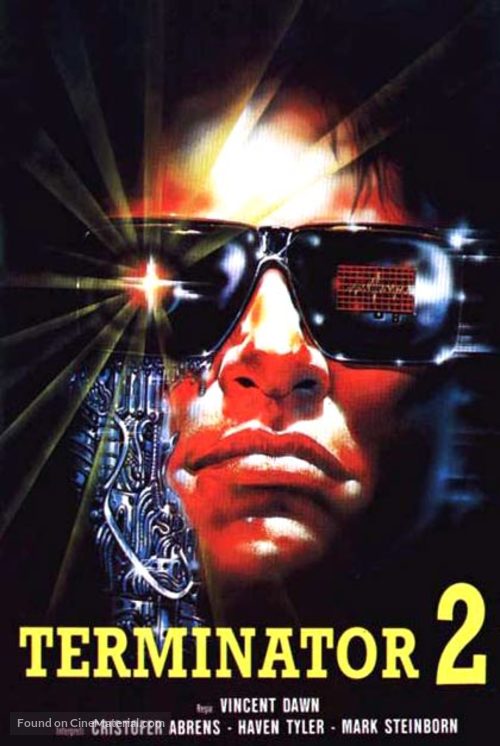 Terminator II - Italian Movie Poster