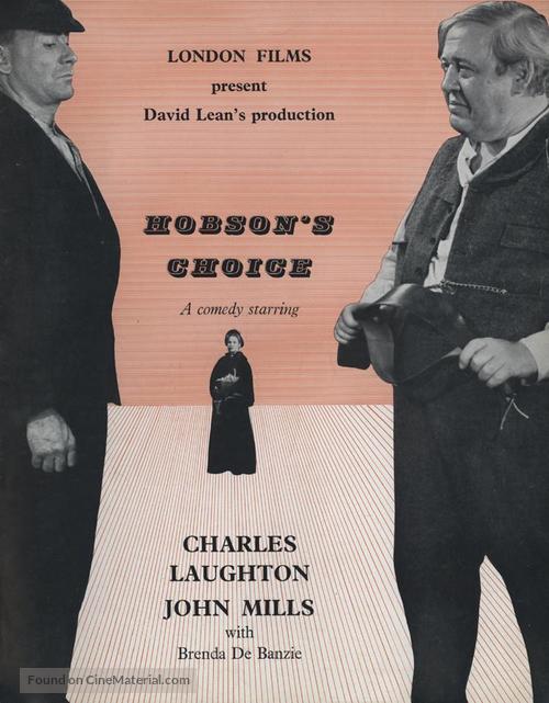 Hobson&#039;s Choice - DVD movie cover