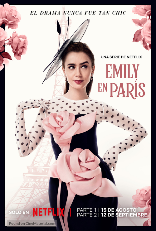 &quot;Emily in Paris&quot; - Mexican Movie Poster