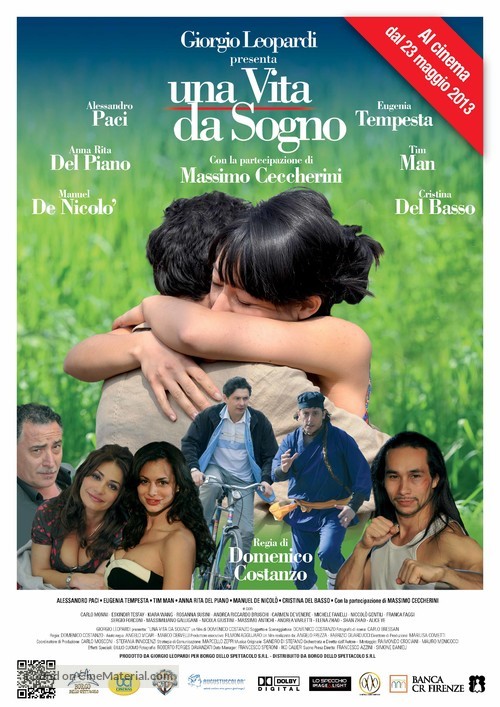 Una vita da sogno - Italian Movie Poster