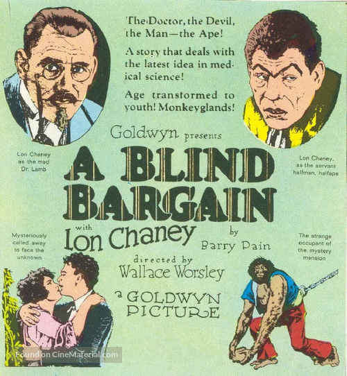A Blind Bargain - Movie Poster