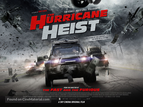 The Hurricane Heist - British Movie Poster