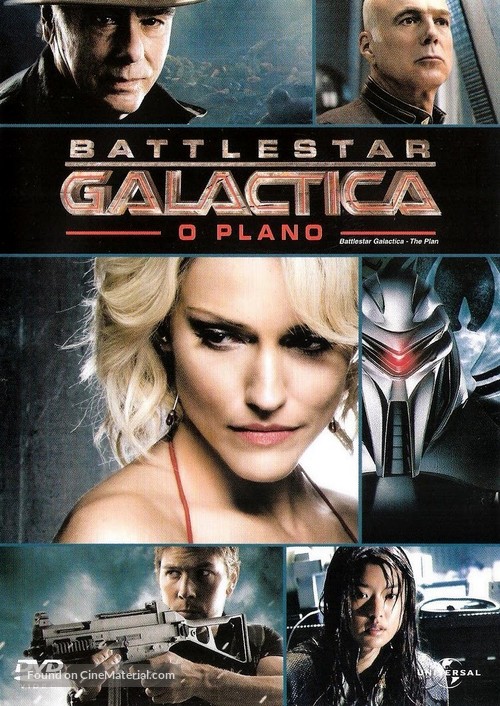 Battlestar Galactica: The Plan - Brazilian DVD movie cover