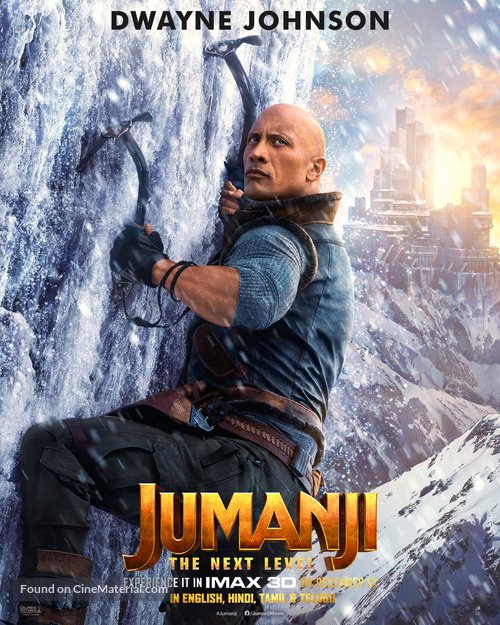 Jumanji: The Next Level - Indian Movie Poster