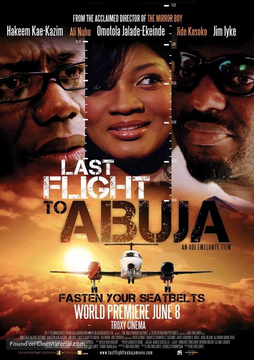 Last Flight to Abuja - British Movie Poster