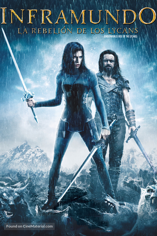 Underworld: Rise of the Lycans - Argentinian DVD movie cover