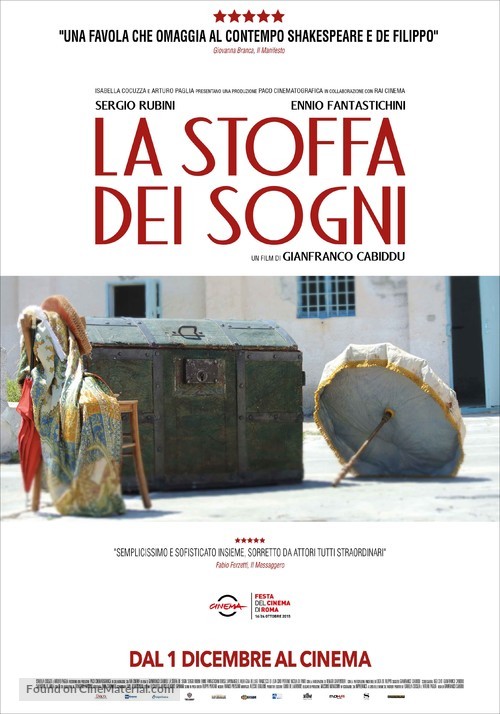 La stoffa dei sogni - Italian Movie Poster