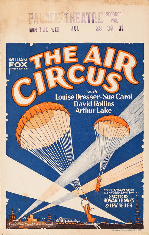The Air Circus - Movie Poster