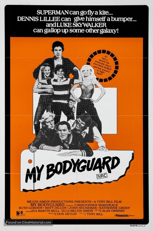 My Bodyguard - Australian Movie Poster