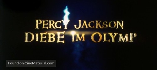 Percy Jackson &amp; the Olympians: The Lightning Thief - German Logo