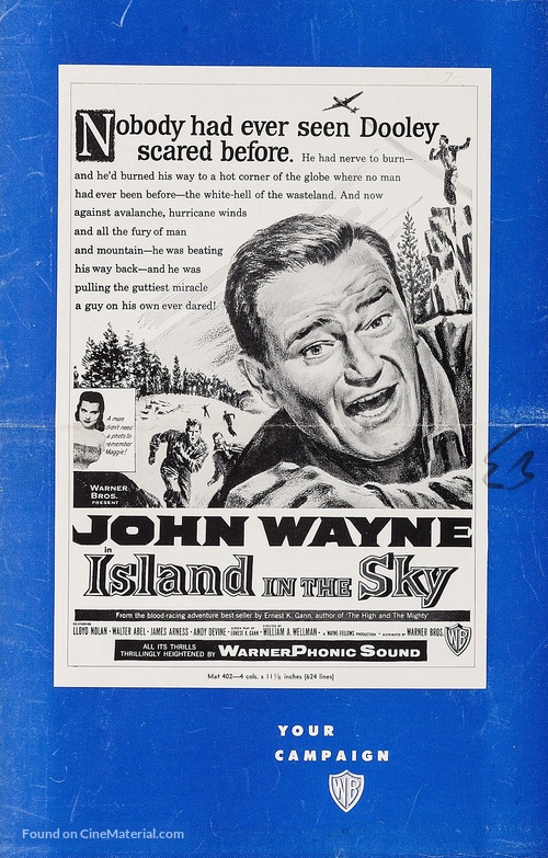 Island in the Sky - poster