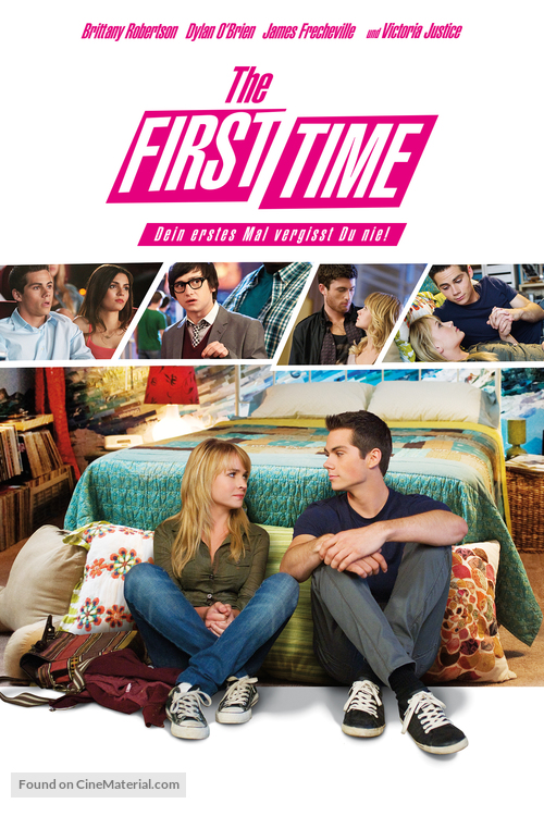 The First Time - German DVD movie cover