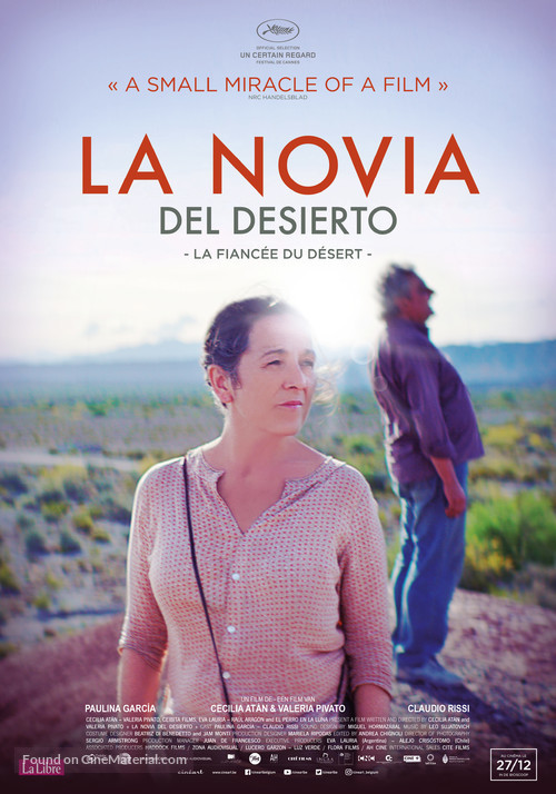 La Novia del Desierto - Belgian Movie Poster