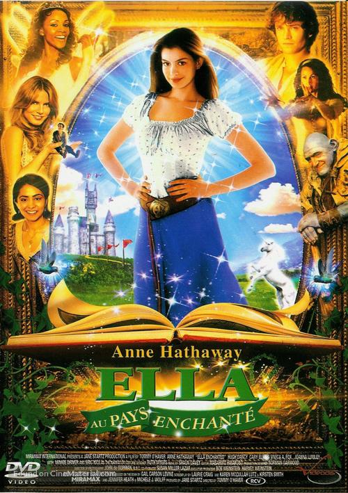 Ella Enchanted - French DVD movie cover