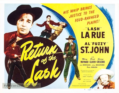 Return of the Lash - Movie Poster