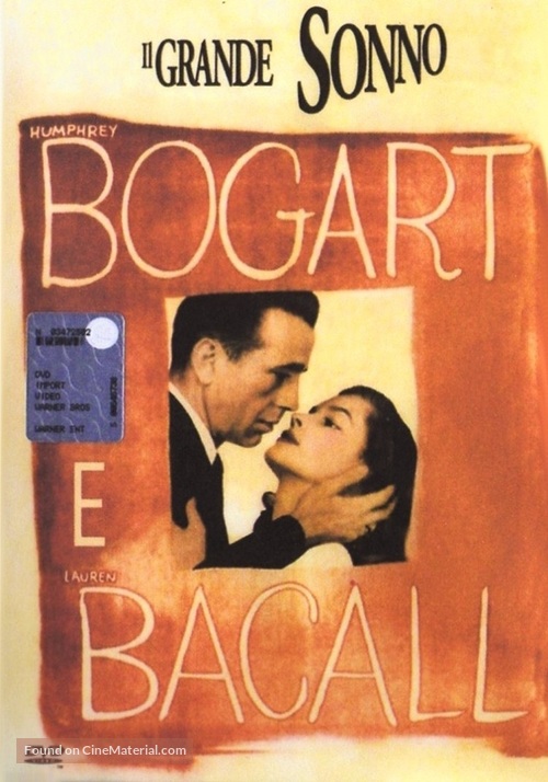 The Big Sleep - Italian DVD movie cover