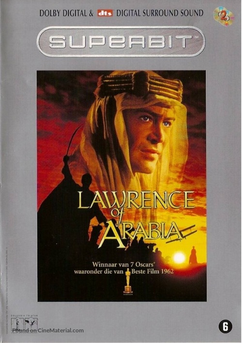 Lawrence of Arabia - Dutch DVD movie cover